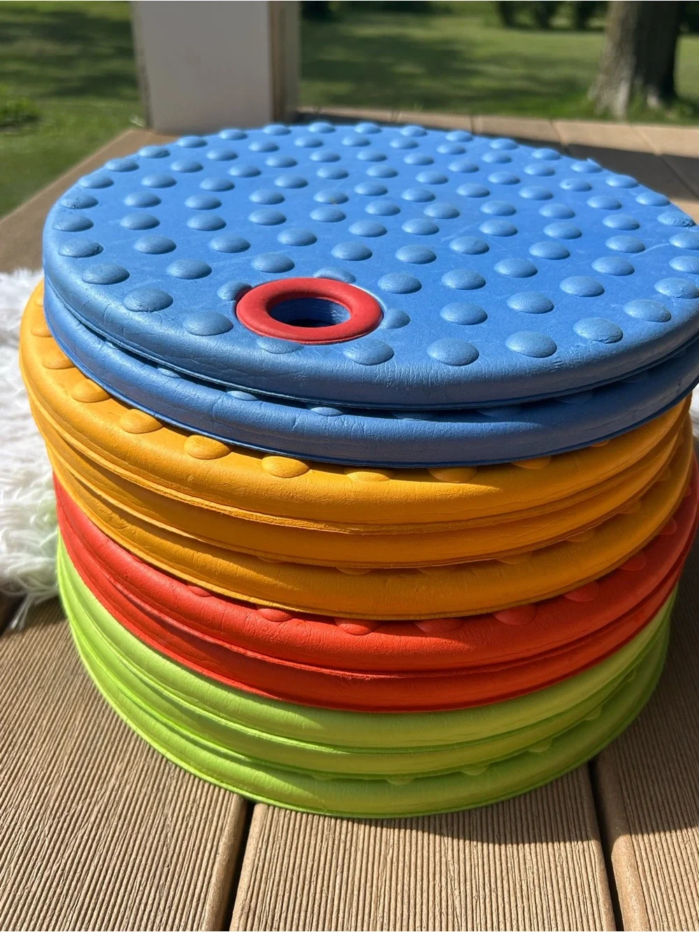 IKEA Vintage Maria Vinka PS UNDERBAR Tactile Cushion Mats  10-Piece Set